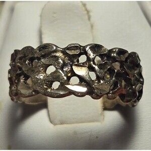 Vintage sterling silver ring sz 8